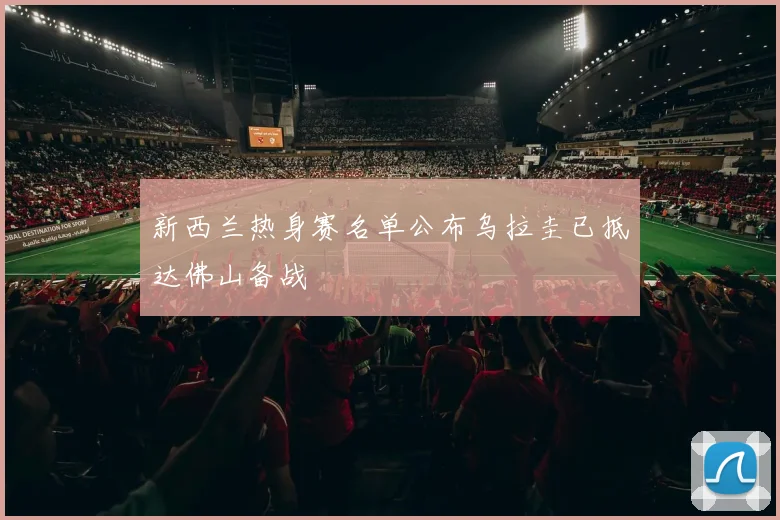 新西兰热身赛名单公布乌拉圭已抵达佛山备战