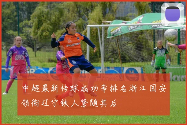 中超最新传球成功率排名浙江国安领衔辽宁铁人紧随其后